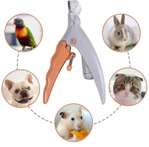 Recortador de uñas con luz LED para mascotas