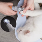 Recortador de uñas con luz LED para mascotas